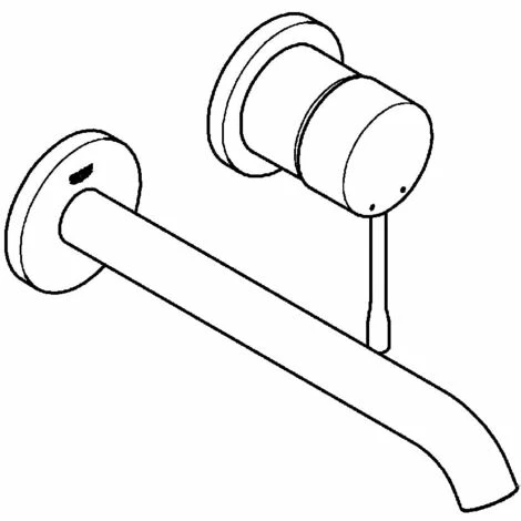 Grohe Essence 2-Loch-Waschtischbatterie chrom 29193001 Grohe Essence 2-Loch-Waschtischbatterie Chrom 29193001 -GROHE Geschäft 44161725 2