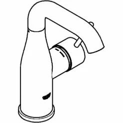 Grohe Essence Einhand-Waschtischbatterie 1/2" M-Size Chrom 24176001 -GROHE Geschäft 44161813 3