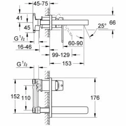Grohe Einhand Unterputz-Universal-Einbaukörper 1/2" 33769000 4 Grohe Einhand Unterputz-Universal-Einbaukörper 1/2" 33769000 -GROHE Geschäft 44162440 3
