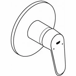 Grohe Eurodisc Cosmopolitan Einhand-Brausebatterie Chrom 24055002 -GROHE Geschäft 44164977 4