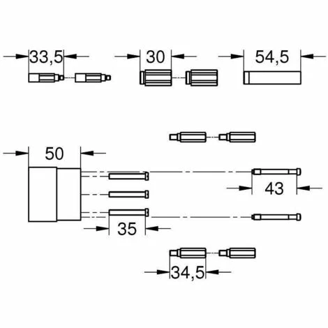 Grohe Verlängerungsset 46343000 4005176189791 Grohe Verlängerungsset 46343000 4005176189791 -GROHE Geschäft 44170487 3