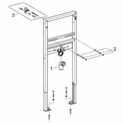 Grohe Rapid SL Element Für Waschtisch Für Einlochbatterie 38557001 -GROHE Geschäft 44172302 5