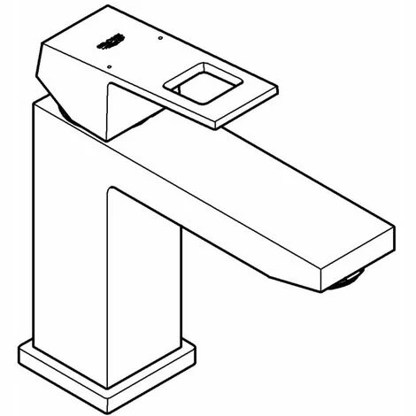 Grohe Eurocube Einhand-Waschtischbatterie 1/2" M-Size chrom 23446000 Grohe Eurocube Einhand-Waschtischbatterie 1/2" M-Size Chrom 23446000 -GROHE Geschäft 44172814 3