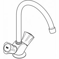Grohe Costa Spültisch-Einlochbatterie 1/2" Chrom 31831001 -GROHE Geschäft 44172842 3