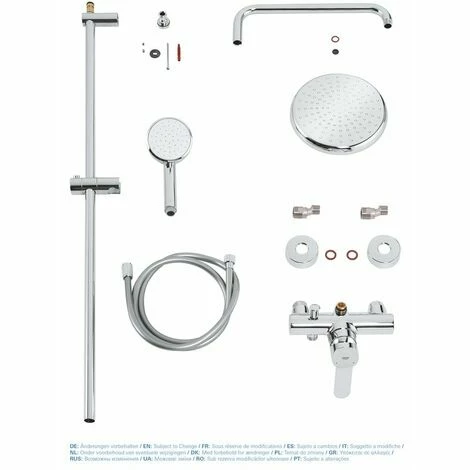 Grohe Tempesta Cosmopolitan System 210 Duschsystem mit Einhandmischer Wandmontage chrom 26224001 Grohe Tempesta Cosmopolitan System 210 Duschsystem Mit Einhandmischer Wandmontage Chrom 26224001 -GROHE Geschäft 44173375 2