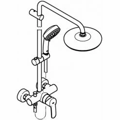 Grohe Tempesta Cosmopolitan System 210 Duschsystem Mit Einhandmischer Wandmontage Chrom 26224001 5 Grohe Tempesta Cosmopolitan System 210 Duschsystem Mit Einhandmischer Wandmontage Chrom 26224001 -GROHE Geschäft 44173375 4