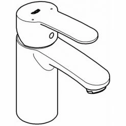 Grohe Eurostyle Cosmopolitan Einhand-Waschtischbatterie 1/2" S-Size Chrom 3246820E 3 Grohe Eurostyle Cosmopolitan Einhand-Waschtischbatterie 1/2" S-Size Chrom 3246820E -GROHE Geschäft 44173427 2