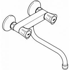 Grohe Costa Schwenk-Batterie 1/2" Chrom 31187001 -GROHE Geschäft 44174350 2