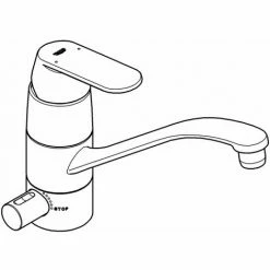 Grohe Eurosmart Cosmopolitan Einhand-Spültischbatterie 1/2" Chrom 31161000 -GROHE Geschäft 44174641 2