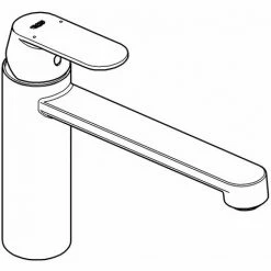 Grohe Eurosmart Cosmopolitan Einhand-Spültischbatterie 1/2" Chrom 30193000 -GROHE Geschäft 44174682 4