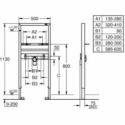 Grohe Rapid SL Element Für Waschtisch Für Einlochbatterie 38554001 -GROHE Geschäft 44174808 4