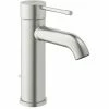 Grohe Essence Einhand-Waschtischbatterie 1/2" S-Size Supersteel 24171DC1 -GROHE Geschäft 44174992 1