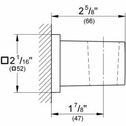 Grohe Euphoria Cube Handbrausehalter Chrom 27693000 -GROHE Geschäft 44175909 4