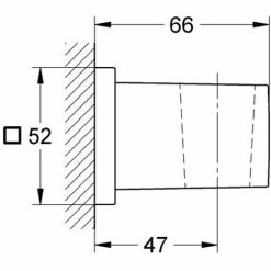 Grohe Euphoria Cube Handbrausehalter Chrom 27693000 -GROHE Geschäft 44175909 5