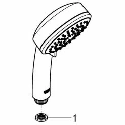 Grohe Tempesta Cosmopolitan 100 Handbrause 3 Strahlarten Chrom 27574002 6 Grohe Tempesta Cosmopolitan 100 Handbrause 3 Strahlarten Chrom 27574002 -GROHE Geschäft 44176148 5