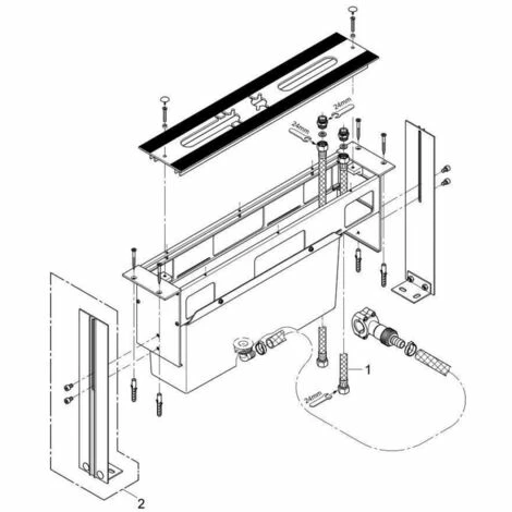 Grohe Wannenrandkombination 29037000 4005176865749 Grohe Wannenrandkombination 29037000 4005176865749 -GROHE Geschäft 44176703 5