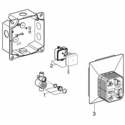 Grohe Urinal-Rohbauset Rapido U 37338000 4005176837920 -GROHE Geschäft 44176819 5
