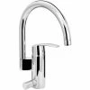 Grohe Spültischarmatur Start Mit Geräteanschluss | 30262001 | Einhandmischer Mit Keramikkartusche | Schwenkbarer Auslauf | Geräteabsperrventil | StarLight Oberfläche | Messing Verchromt |12BA3599