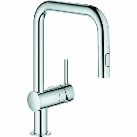 Grohe Einhand-Spültischbatterie MINTA U-Auslauf, herausziehbare Dual Spülbrause hard graphite 32322A02 Grohe Einhand-Spültischbatterie MINTA U-Auslauf, Herausziehbare Dual Spülbrause Hard Graphite 32322A02 -GROHE Geschäft 49807224 1