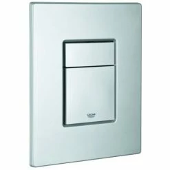 Grohe Abdeckplatte 42371 Mit Drucktaste Titanium, 42371BR0
