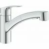 Grohe EUROSMART Einhebelmischer Spüle Niedrig Mit Ausziehbrause Grohe -GROHE Geschäft 51584245 1