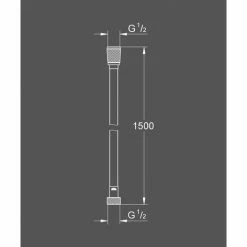 GROHE VitalioFlex Silver | Brause- Und Duschsysteme - Brauseschlauch | 150 Cm, TwistFree | 27505000 -GROHE Geschäft 52231185 4