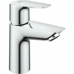 Grohe Einhand-Waschtisch-Batterie BauEdge Neu, Mit Push-Open-Ablaufgarnitur, S-Size