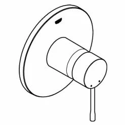 Grohe Einhand-Brausebatterie ESSENCE Fertigmontageset Für Rapido SmartBox (35600) Warm Sunset Gebürstet 24057DL1 4 Grohe Einhand-Brausebatterie ESSENCE Fertigmontageset Für Rapido SmartBox (35600) Warm Sunset Gebürstet 24057DL1 -GROHE Geschäft 55782684 3