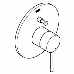 Grohe Einhand-Wannenbatterie ESSENCE Hard Graphite 19285A01 -GROHE Geschäft 55783266 3