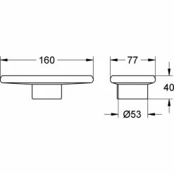 Grohe Kristallschale CHIARA 40166000 -GROHE Geschäft 55796884 3