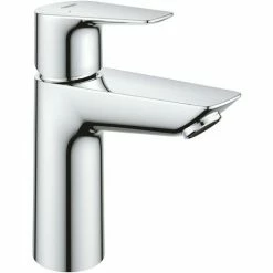 Grohe Einhand-Waschtisch-Batterie BauEdge Neu, Mit Push-Open-Ablaufgarnitur, M-Size