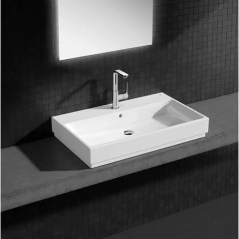 Grohe Cube Keramik Aufsatzwaschtisch 80 cm, mit Beschichtung Grohe Cube Keramik Aufsatzwaschtisch 80 Cm, Mit Beschichtung -GROHE Geschäft 56534908 1