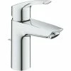 Grohe Eurosmart Einhand-Waschtischbatterie, S-Size Mit Hybrid-Zugst.-Ablaufgarnitur -GROHE Geschäft 56535013 1