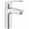 Grohe Eurosmart Einhand-Waschtischbatterie, M-Size M. Verbrühschutz -GROHE Geschäft 56535015 1