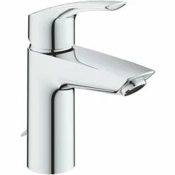 Grohe Eurosmart Einhand-Waschtischbatterie, S-Size Versenkbare Kette Chrom