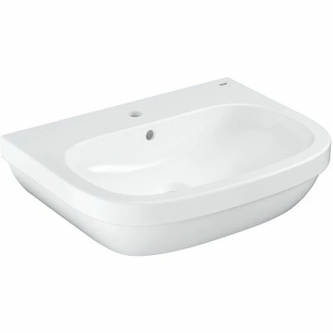 Grohe Euro Keramik Waschtisch 65 Cm Mit PureGuard Beschichtung Alpinweiß 4 Grohe Euro Keramik Waschtisch 65 Cm Mit PureGuard Beschichtung Alpinweiß – Bild 2