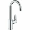 Grohe Einhand-Waschtisch-Batterie BauEdge Neu, Mit Push-Open-Ablaufgarnitur, L-Size -GROHE Geschäft 56536501 1