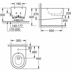 Grohe Essence Wandbidet -GROHE Geschäft 56536833 3