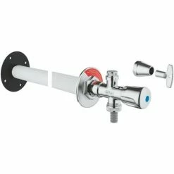 Grohe Eurotec-Bausatz Aussenwandventil DN 15