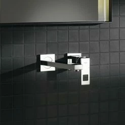 Grohe Eurocube 2-Loch-Waschtischbatterie, Bausatz 2, Chrom -GROHE Geschäft 58121888 3