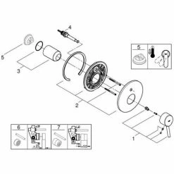 Grohe Concetto Einhand-Wannenbatterie -GROHE Geschäft 58121892 3