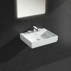 Grohe Eurocube 3-Loch-Waschtischbatterie, Chrom -GROHE Geschäft 58121894 3