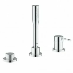 Grohe Essence 3-Loch Einhand-Wannenkombination