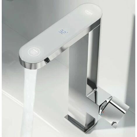Grohe Plus Einhand-Waschtischbatterie mit digitalem Display, M-Size Grohe Plus Einhand-Waschtischbatterie Mit Digitalem Display, M-Size -GROHE Geschäft 58141792 3