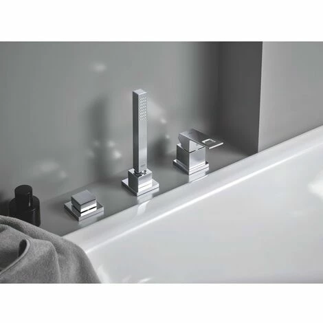 Grohe Eurocube 3-Loch Einhand-Wannenkombination Grohe Eurocube 3-Loch Einhand-Wannenkombination -GROHE Geschäft 58141835 2
