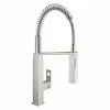 Grohe Eurocube Profi Einhand Spültischbatterie Mit Profibrause Supersteel -GROHE Geschäft 58144336 1