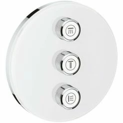 Grohe Grohtherm SmartControl 3-fach Unterputzventil, Moon White