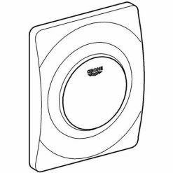 Grohe Surf Betätigungsplatte, Mattchrom -GROHE Geschäft 58478495 4