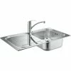 Grohe Eurosmart Set Aus Spüle Und Küchenarmatur, Chrom 2 Grohe Eurosmart Set Aus Spüle Und Küchenarmatur, Chrom -GROHE Geschäft 58489065 1