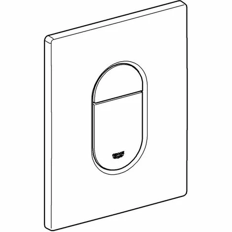 Grohe Arena Cosmopolitan Abdeckplatte, Mattchrom 5 Grohe Arena Cosmopolitan Abdeckplatte, Mattchrom – Bild 3